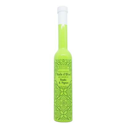 Huile d'Olive saveur basilic pignon 20cl