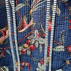 Sac coton Indien Surpiqué "Jungle Enchantée"