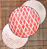 Set de 3 coupelles “Shanghai” 14 cm