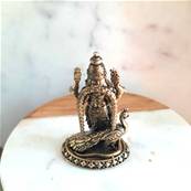 Statue Murugan avec Paon en Laiton