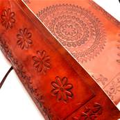 Carnet en cuir Grand modèle 25x34cm