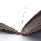 Carnet en cuir Grand modèle 25x34cm