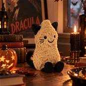Peluche Jellycat amuseables peanut cat outfit