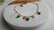 Bracelet en perles de Malachite