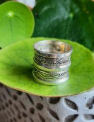 Bague touareg tube double Homme / Femme