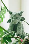 Doudou dragon vert tout doux 23 cm Jellycat