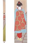 Dcoration artisanale japonaise Maiko 170 cm