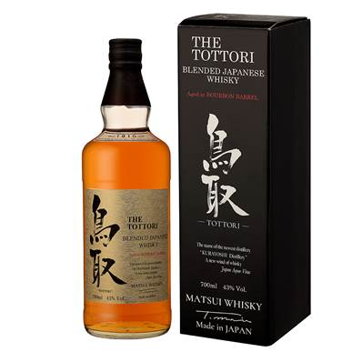 Whisky Japonais TOTTORI Bourbon barrel 50cl 43%