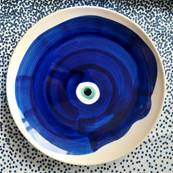 Assiettes GREEKA œil bleu