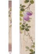 Dcoration artisanale japonaise "AKEBI fruit mauve"