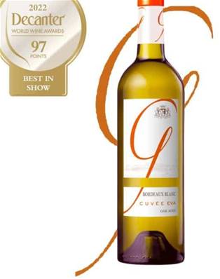 Vin blanc BORDEAUX Cuvée EVA 75cl