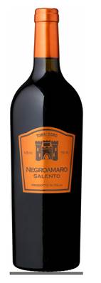 VIN rouge ITALIE Pouilles NEGRO AMARO 75cl