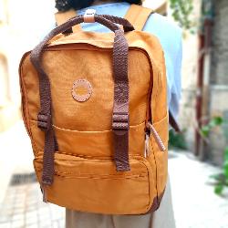 Sac  dos impermable jaune