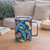 Mug de transport double paroi inox 45cl bleu