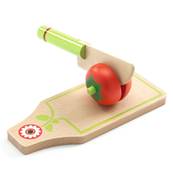 Jeu de fruit en bois à découper