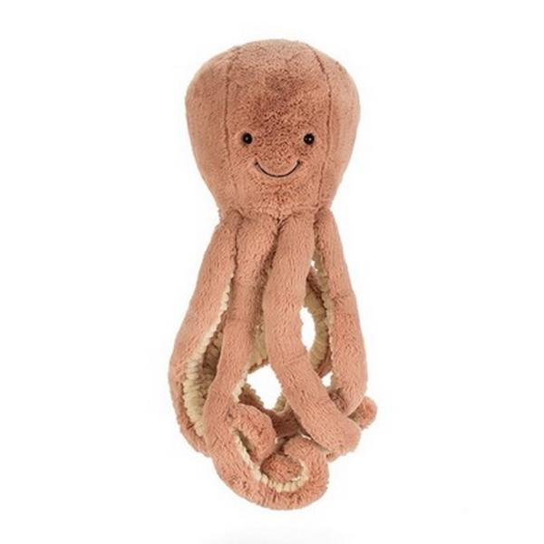 Peluche poulpe Odell rose 23cm Jellycat