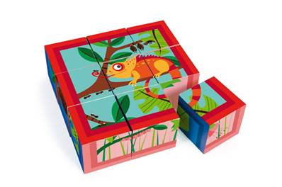 Puzzle jungle 9 pièces à partir de 2 ans