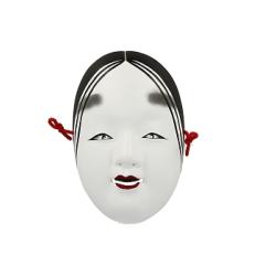 Petit Masque OKAME Japonais Porte-Bonheur 10,5 cm