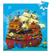 Puzzle bateau barberousse 54 pièces Djeco