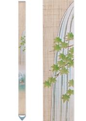 Décoration japonaise artisanale Cascade et Feuilles d’Érable 10×170 cm –