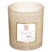 Bougie parfumée AMANDE et FLEUR d'ORANGER 190G dans boite cadeau