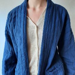 Gilet gaz de coton uni taille unique