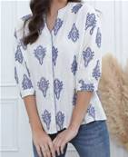 Chemise brode orientale