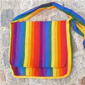 Besace avayo arc en ciel