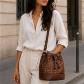 Sac canne droit 6602 coffee
