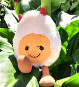Peluche Jellycat Œuf - Devilled Egg