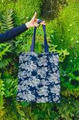 Sac coton Tote bag indigo japonais Botan