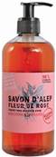 Savon Alep Liquide fleur de rose 500ml BIO Tad