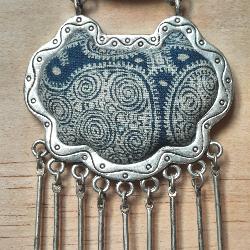 Collier ethnique Tibétain avec pampilles Vijñâna