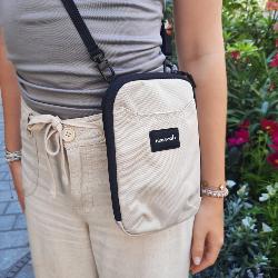 Sacoche impermable beige