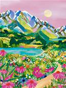 Affiche France les Alpes 30x40 Nolwen