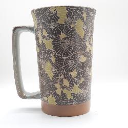 Grand mug japonais motif ombrelles 40cl 13cm