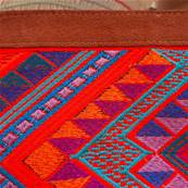 Pochette zippée motifs géométriques 4