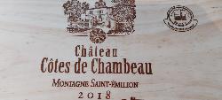 Vin rouge Montagne St Emilion Côtes de Chambeau 