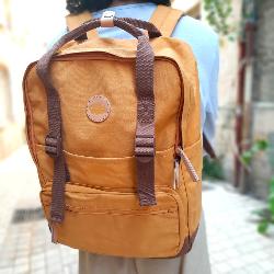 Sac à dos imperméable jaune