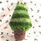 Sapin de Nol Amuseables Jellycat : Un Nol frique et doux !