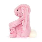 Peluche Jellycat lapin fleur rose