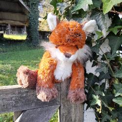 Peluche Renard grand modèle Wrendale