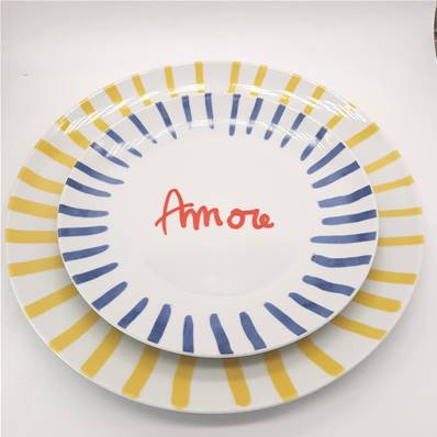 Set 4 assiettes "Amore" Dolce Vita 20cm