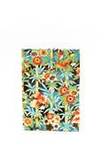 Carnet papier japonais bambou et fleurs 80 pages