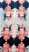Etole Frida Kahlo laine viscose 2