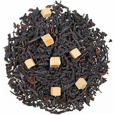 Thé Noir "English touch" aux morceaux de caramel