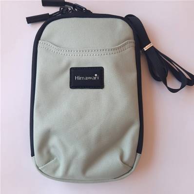 Sacoche imperméable vert eau