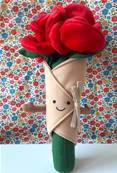 Peluche Jellycat "My Name is Rose Bouquet"