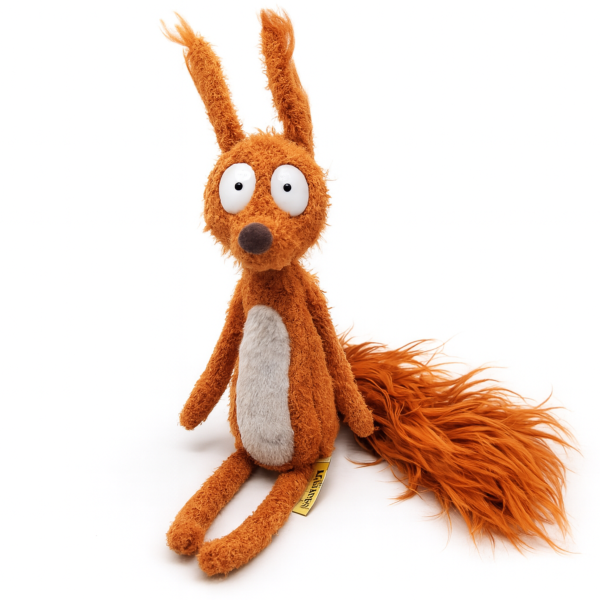Peluche écureuil Ecole des Loisirs