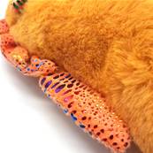 Peluche hippocampe jaune 25cm